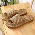 Russell & Bromley new style Men's Soft Bottom Straw Mat Slippers: The Ultimate Comfort for Your Feet