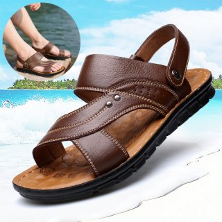 Russell & Bromley new style Men's Summer Beach Sandals - Adjustable Back Strap Design for Ultimate Comfort