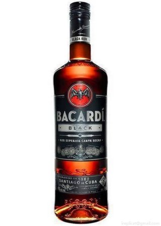 Bacardi Black Rum (750Ml)