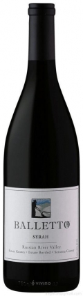 Balletto Vineyards Syrah (750Ml)