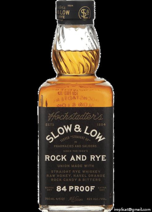 Slow & Low Rock And Rye