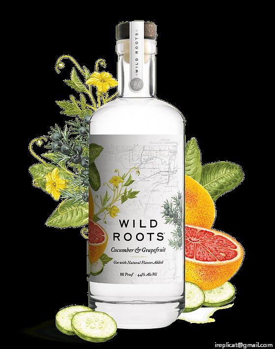 Wild Roots Cucumber And Grapefruit Gin (750Ml)